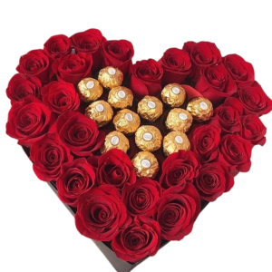 Arreglo Floral "AMOR CON CHOCOLATE"